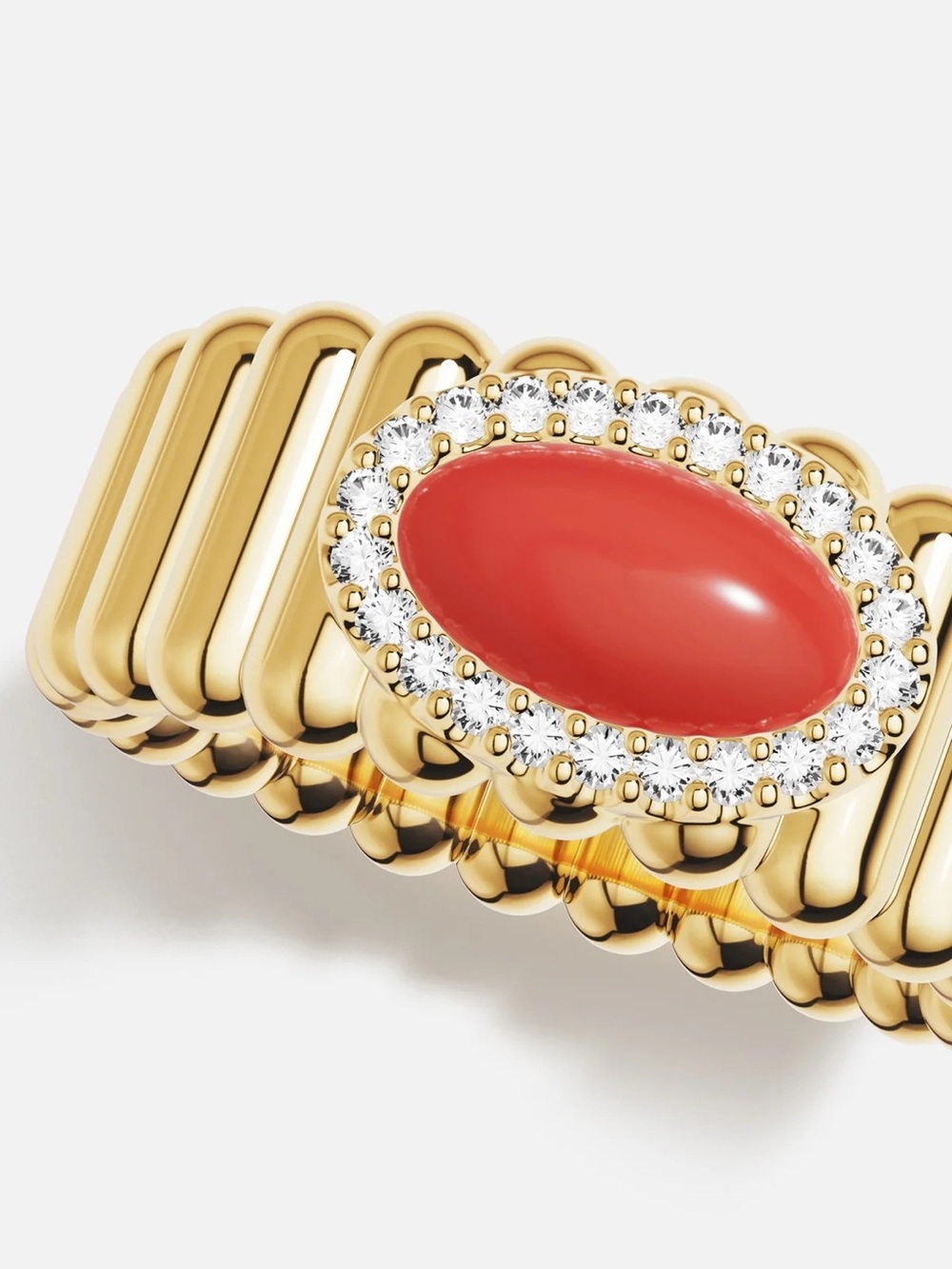 APM Monaco Les Calanques Coral Ring